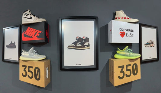 Sneaker wall