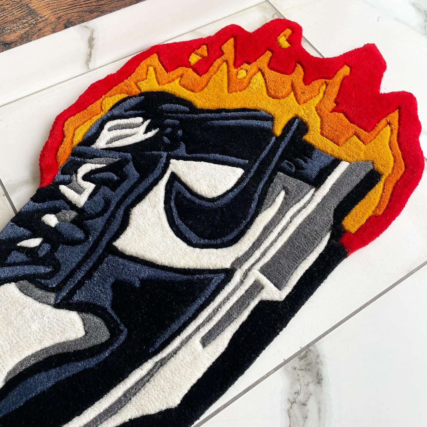 Sneaker Heat Check Hand-Tufted Rug