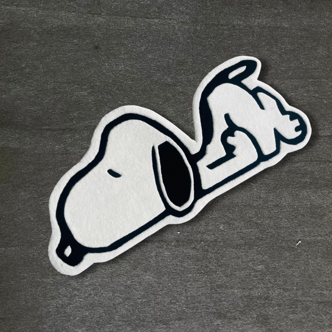 Lazy Snoopy Hand-Tufted Rug