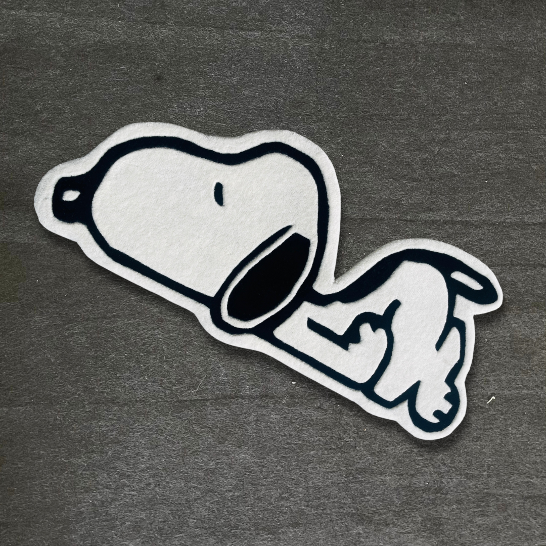 Lazy Snoopy Hand-Tufted Rug