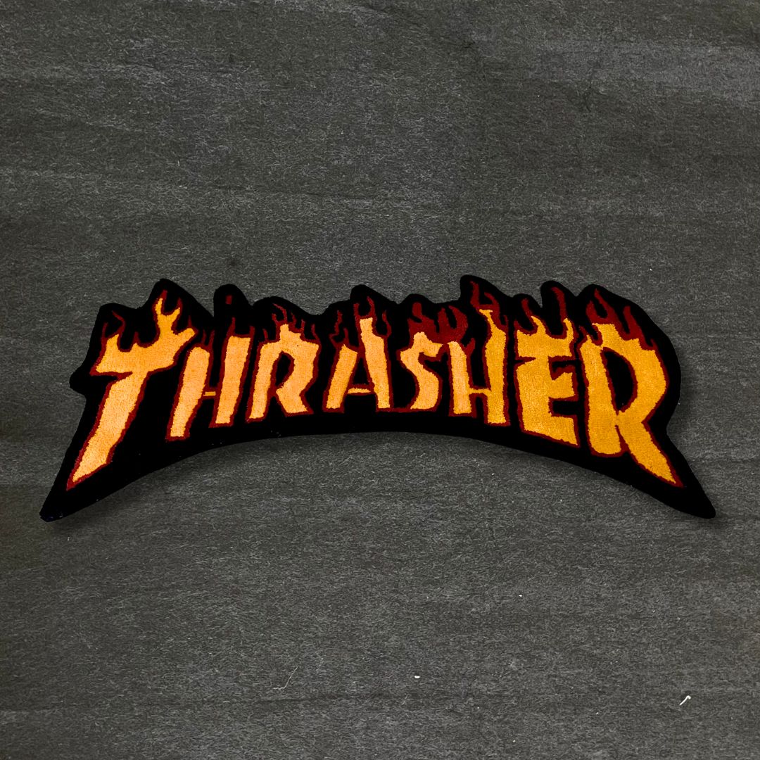 Thrasher Logo Hand-Tufted Rug
