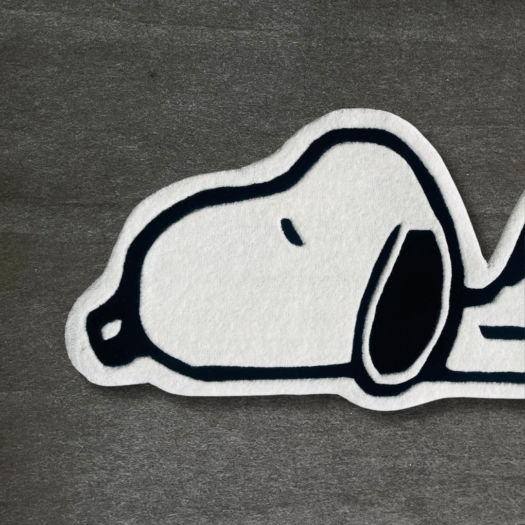 Lazy Snoopy Hand-Tufted Rug