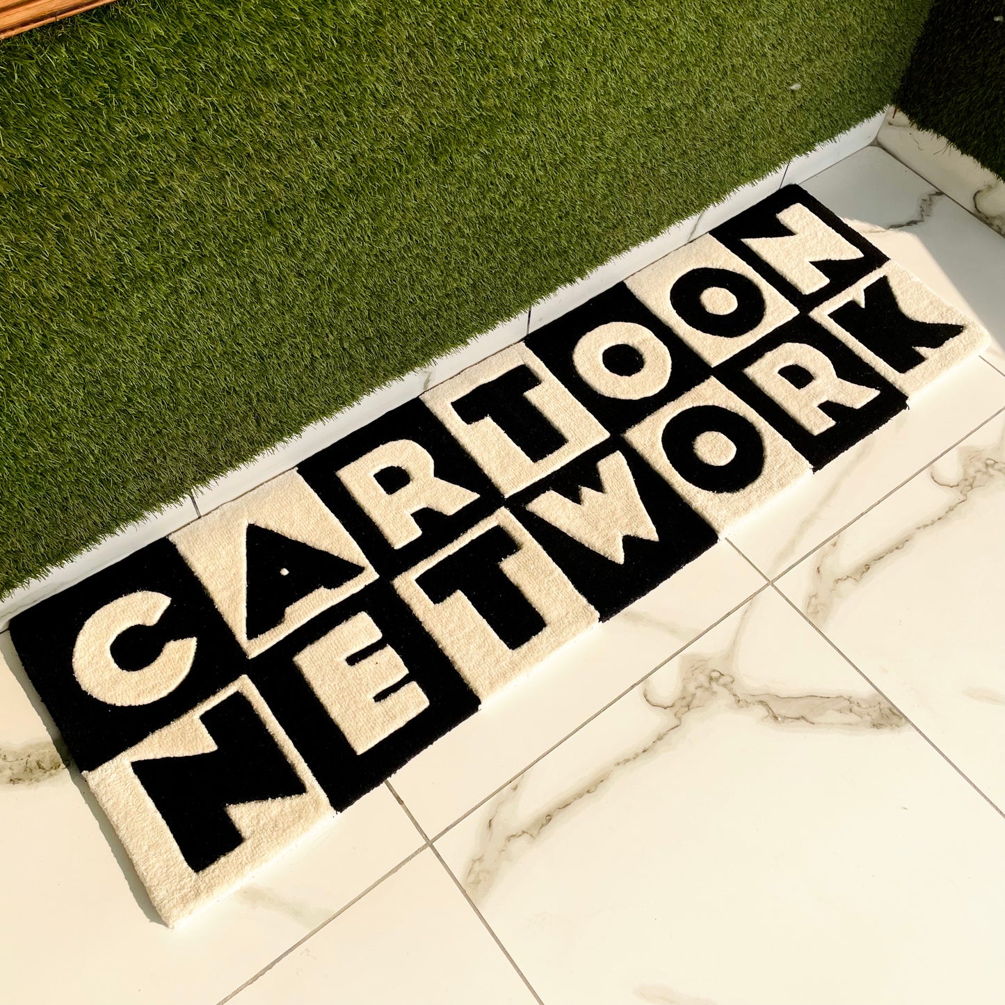 Cartoon Network Hand-Tufted Rug side view