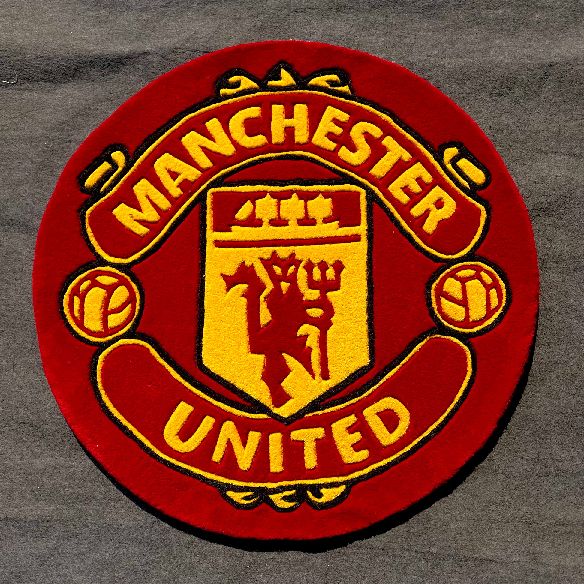 Manchester United FC Hand-Tufted Wall Rug