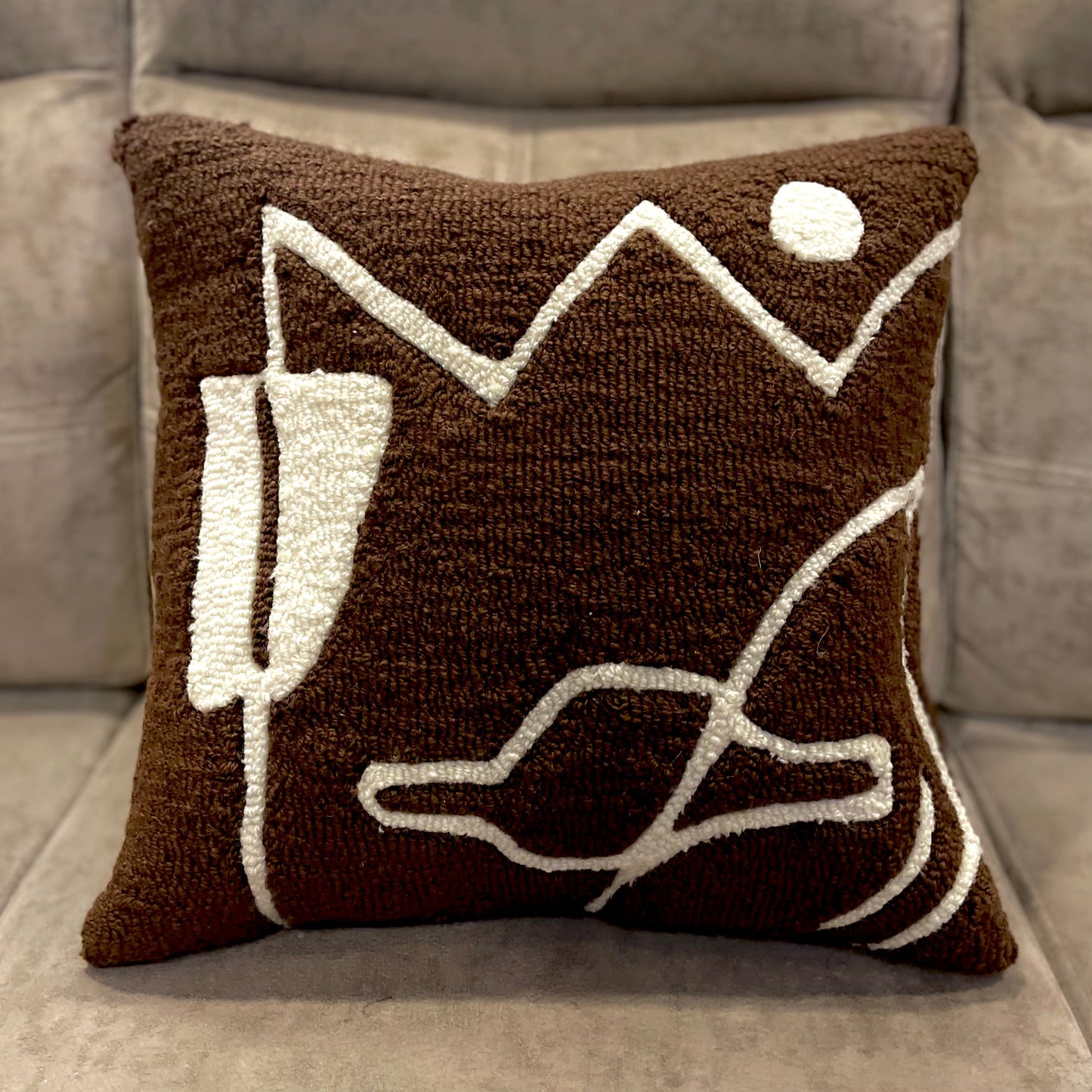 Abstract Tufted Cushion Cover (Set of 2)