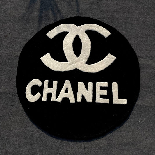 Chanel Logo Hand-Tufted Rug