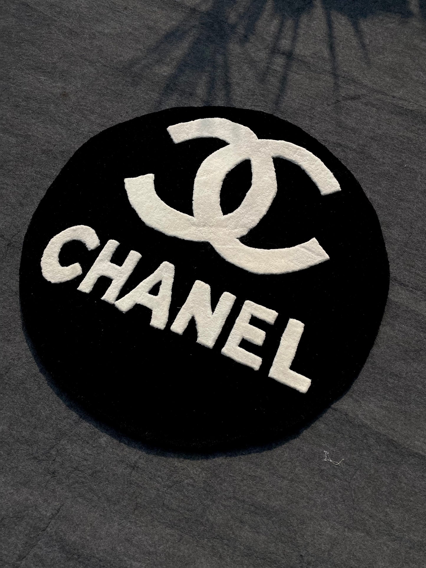Chanel Logo Hand-Tufted Rug | Ready To Ship