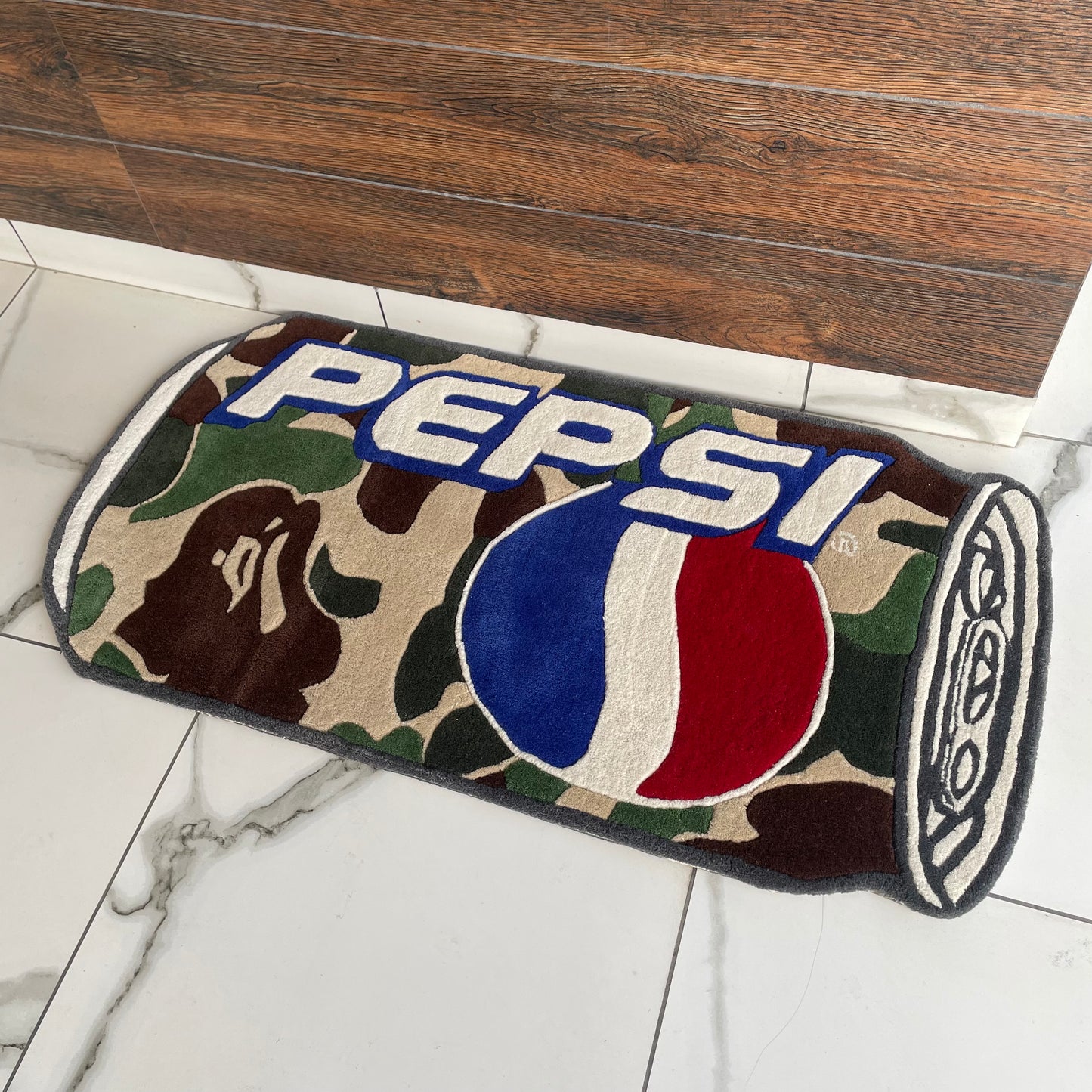 Pepsi x Aape Hand-Tufted Rug