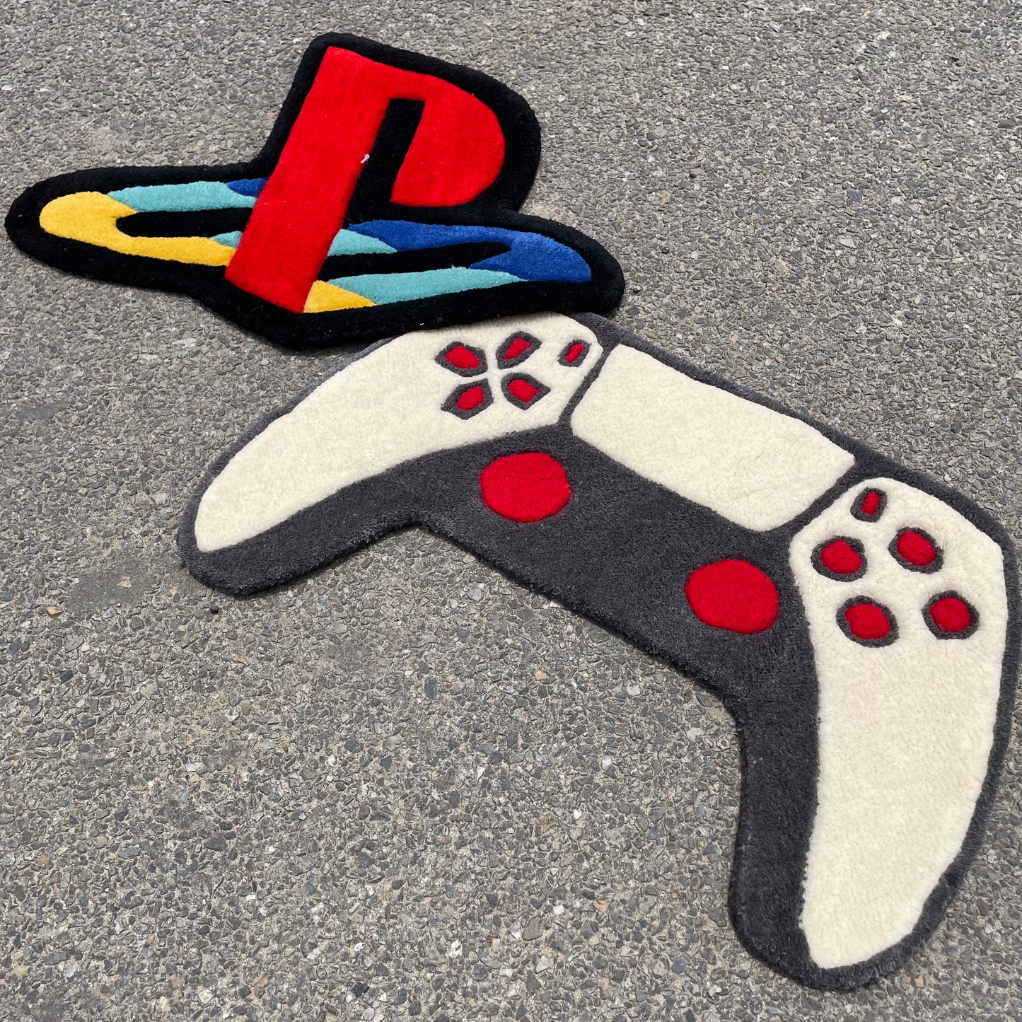 PS Remote Play Hand-Tufted Rug