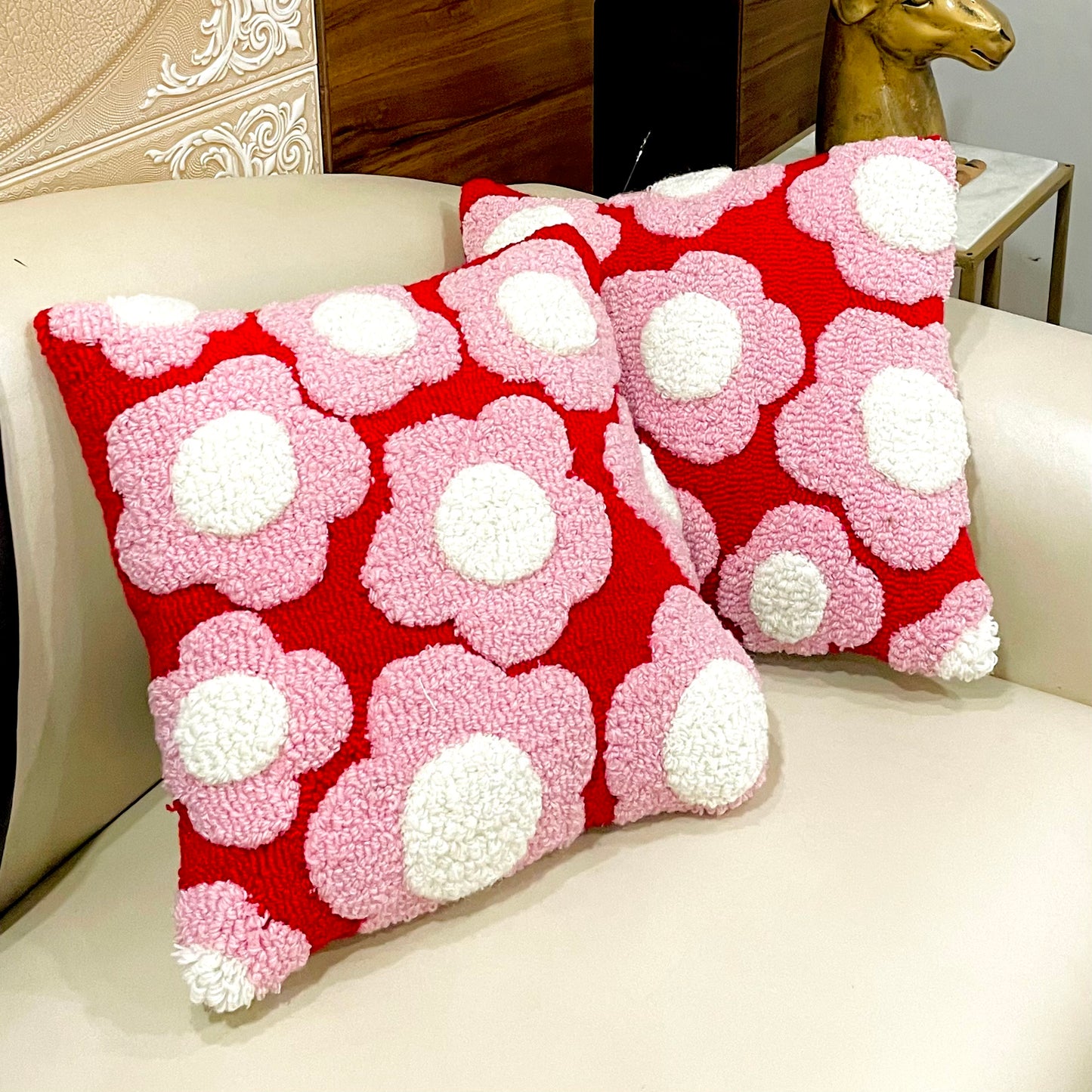 Blossom Tufted Cushion Cover