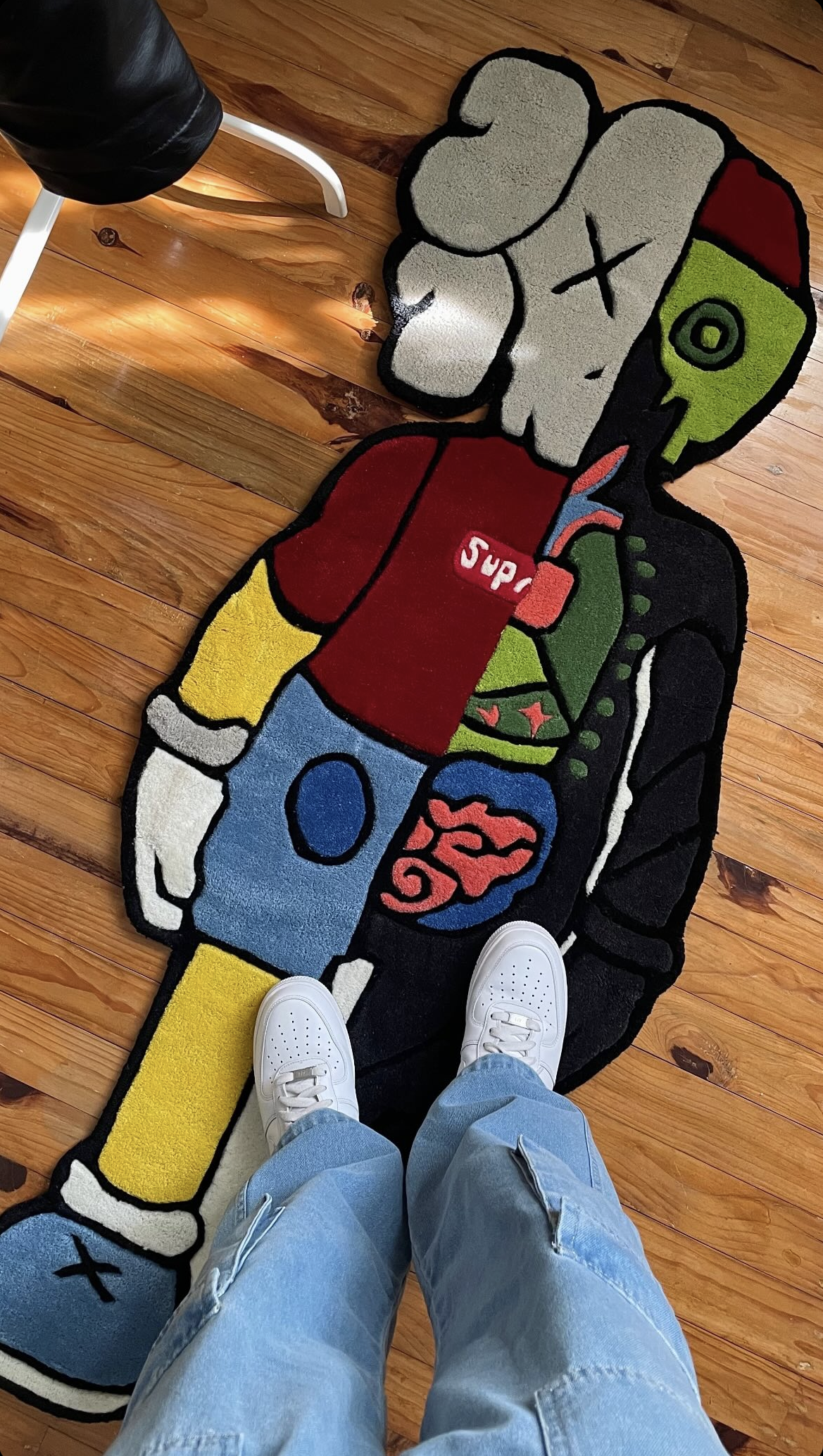 Kaws Dissect x Supreme Hand-Tufted Rug | Ready to Ship