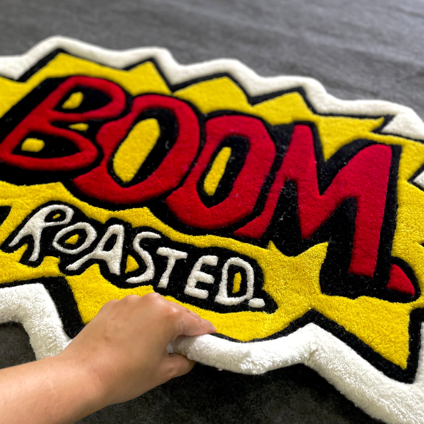 Boom Roasted - The Office Hand Tufted Rug