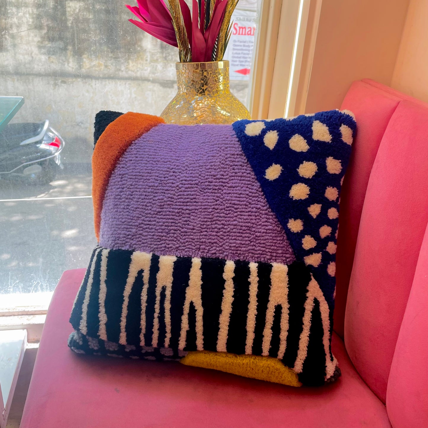 Aura Tufted Cushion Cover