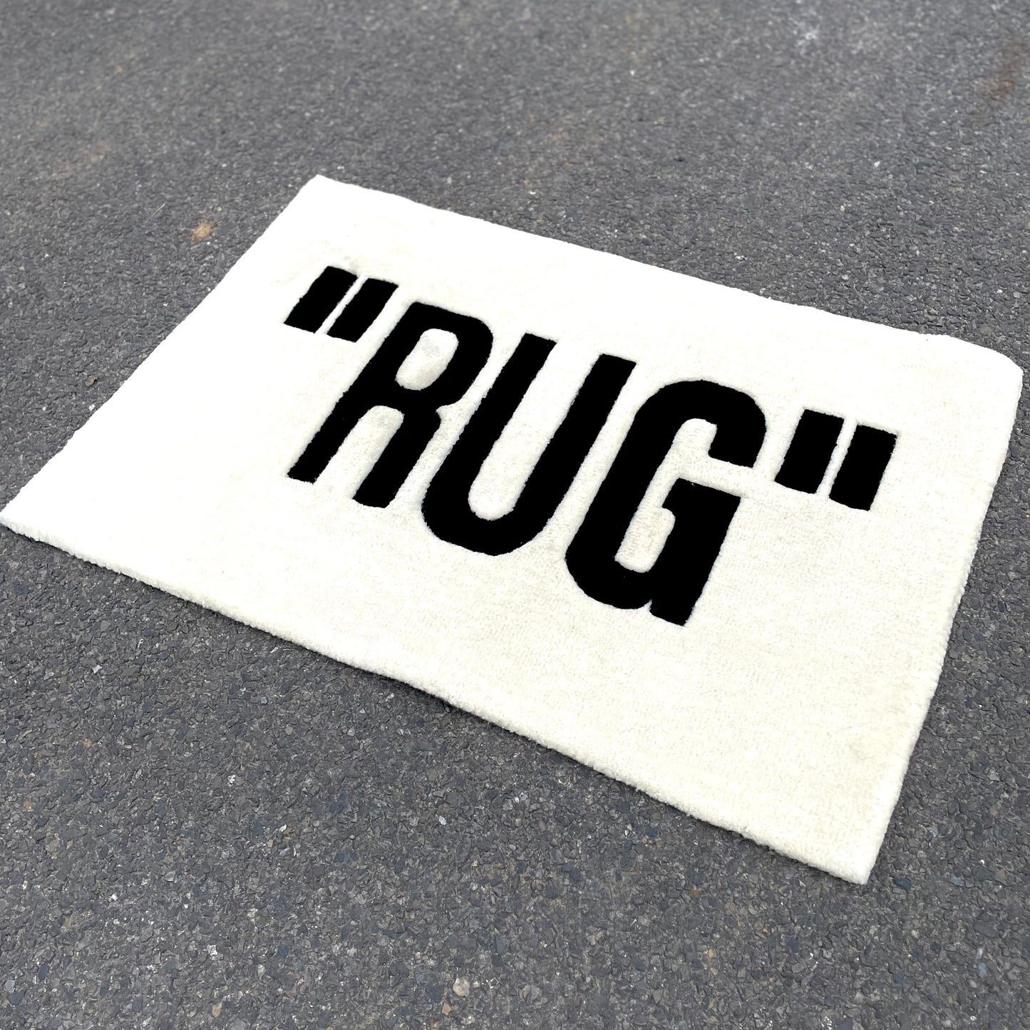 RUG Typography Hand-Tufted Rug