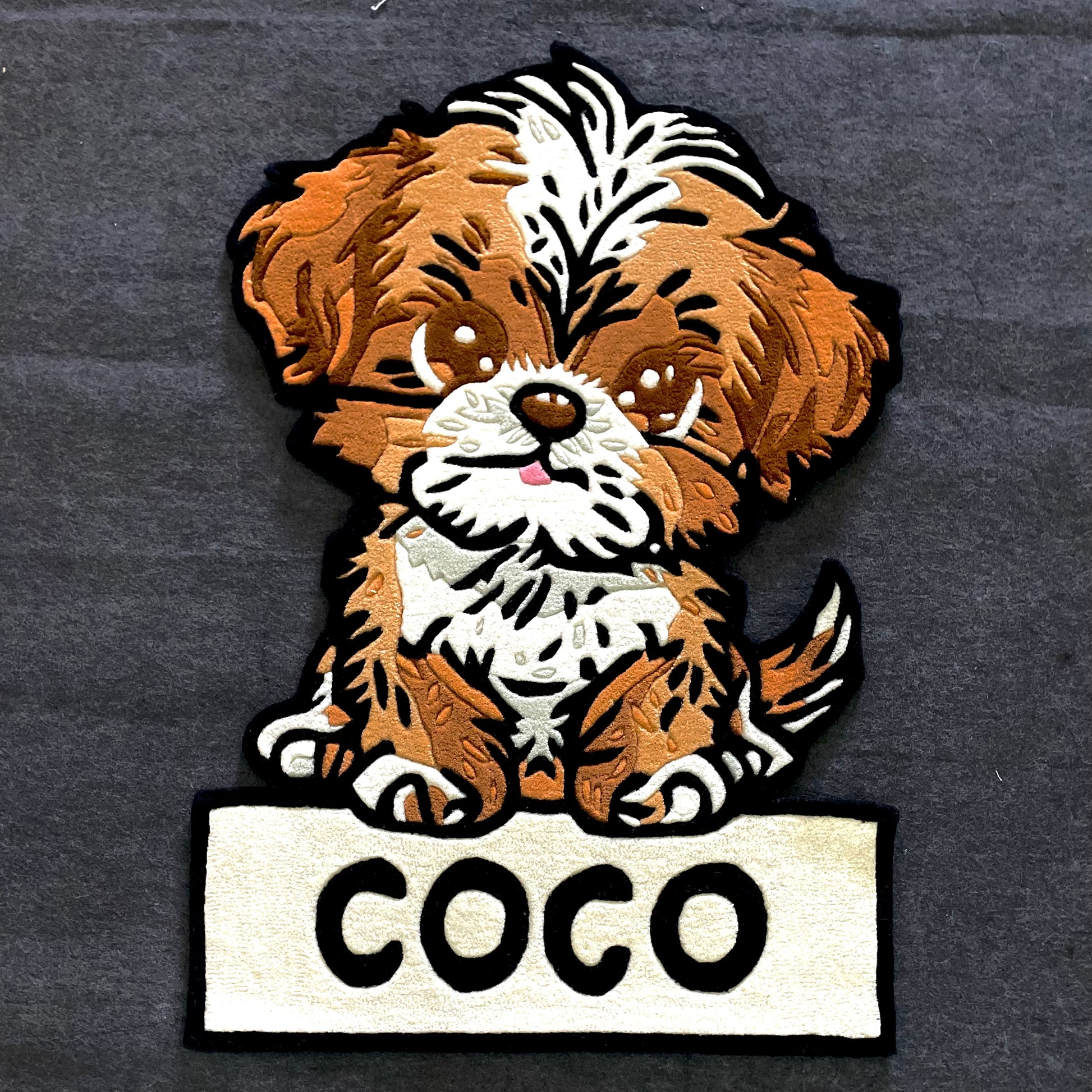 Coco - The Shih Tzu Hand-Tufted Rug