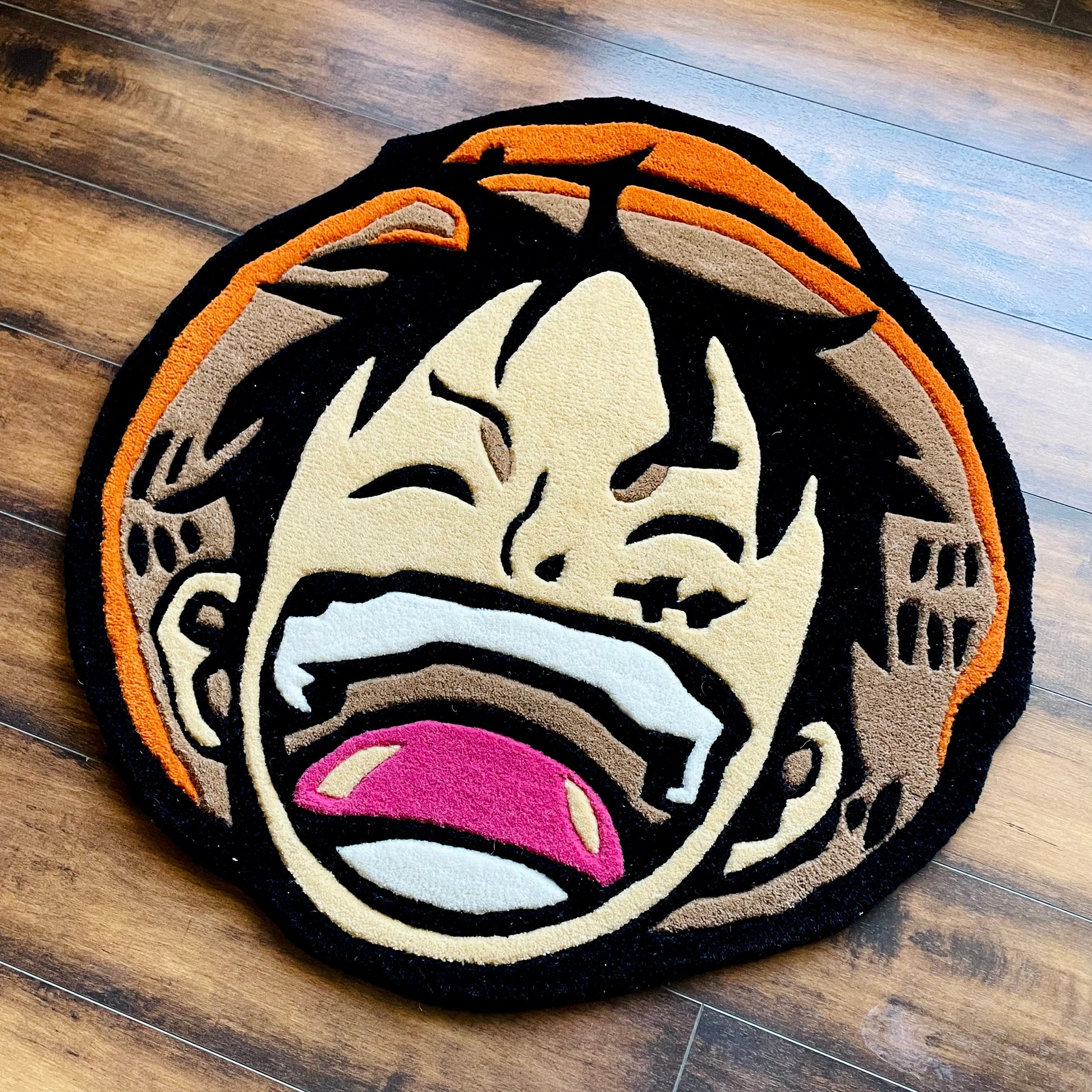 Luffy Laughing Hand-Tufted Rug
