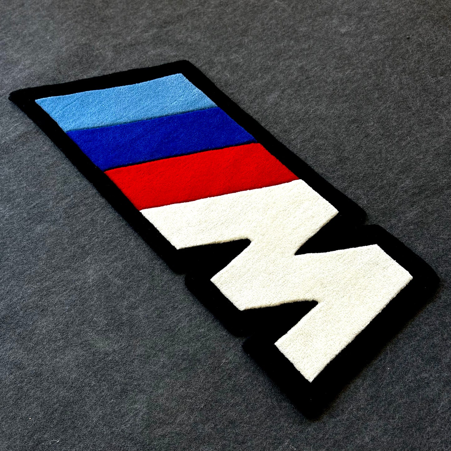 BMW M Logo Hand-Tufted Rug