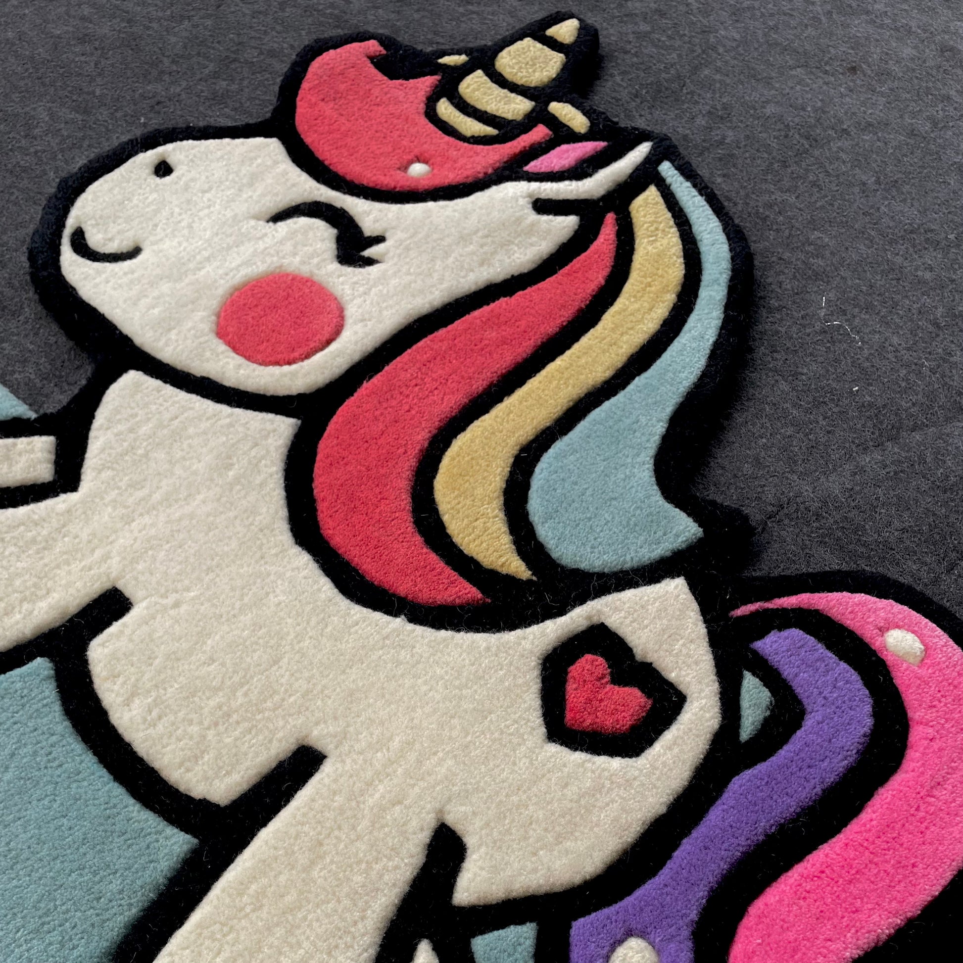 Baby Unicorn Hand-Tufted Rug