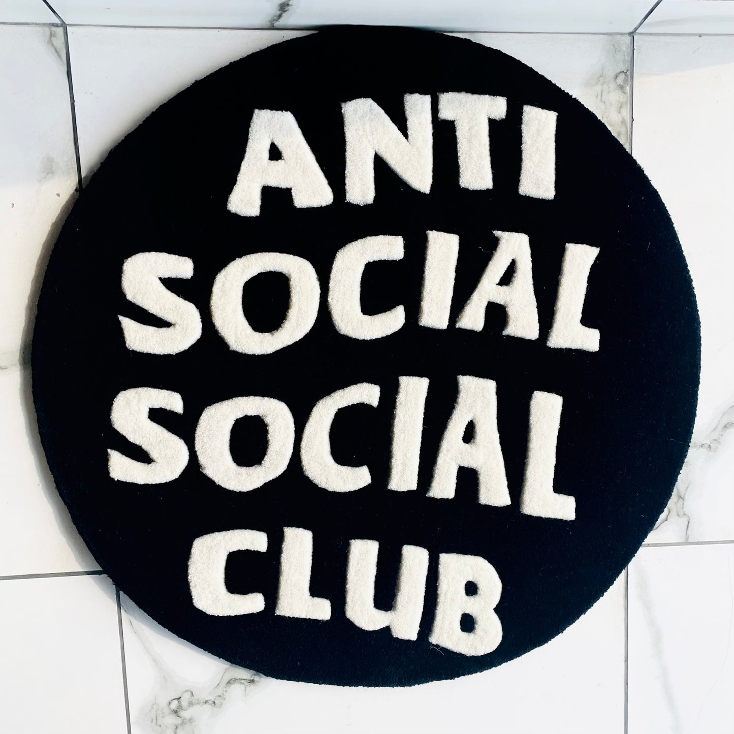 Anti-Social Social Club rug top view