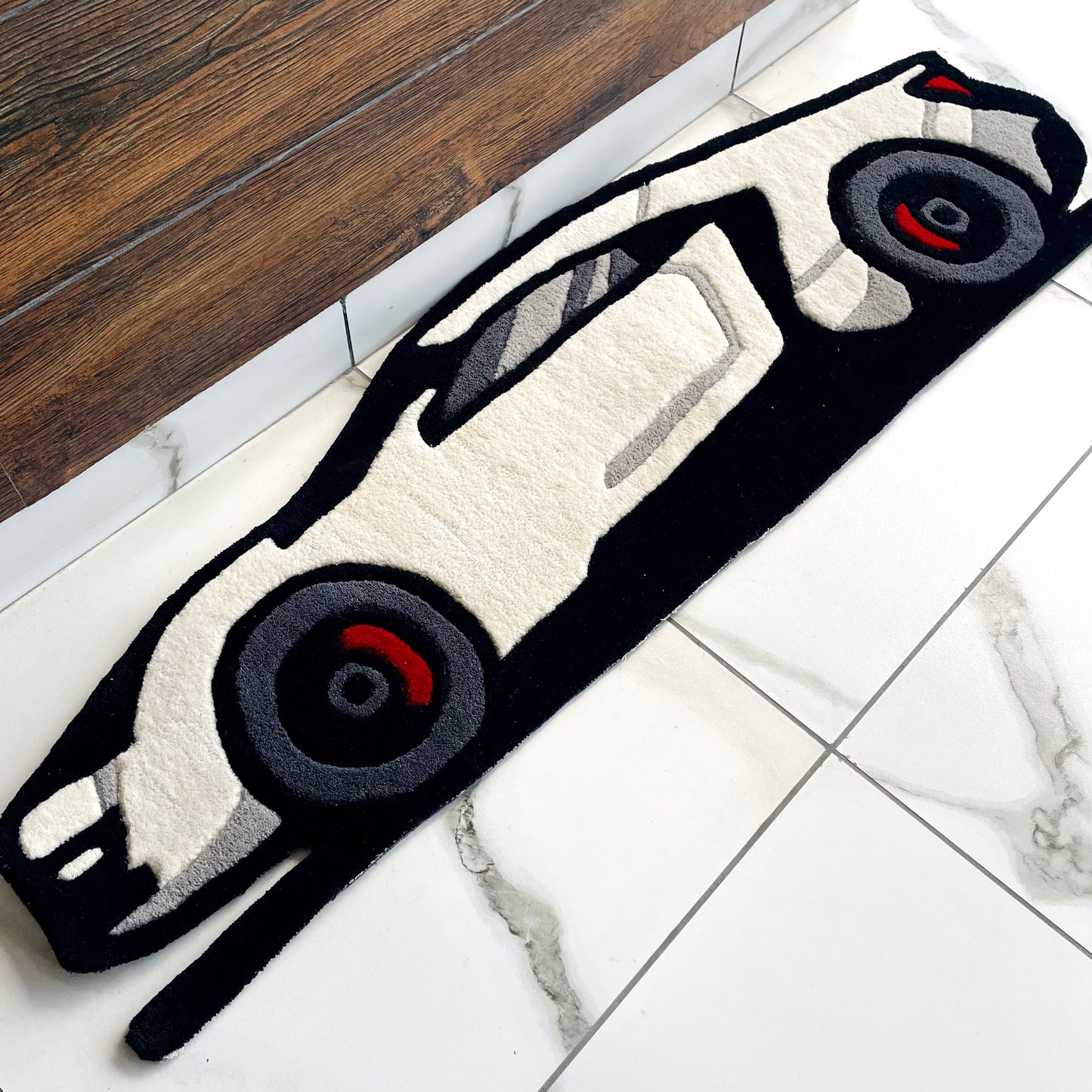 Lykan HyperSport Car Hand-Tufted Rug