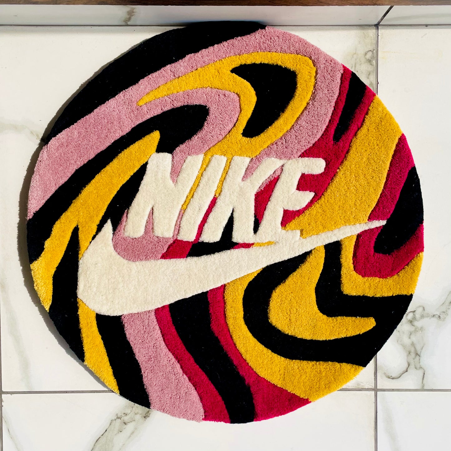 Nike Multicolour Hand-Tufted Rug