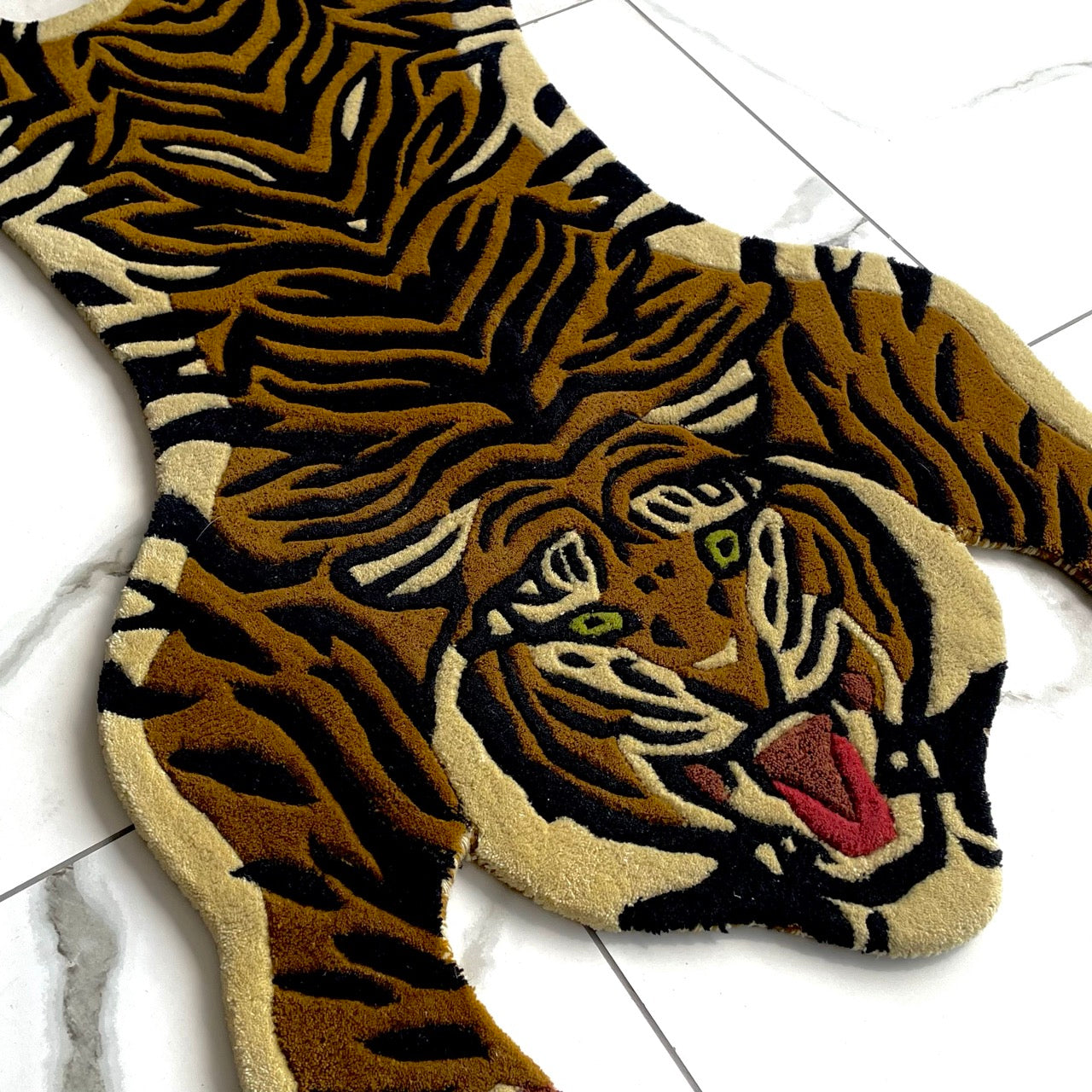 Tibetan Tiger Hand-Tufted Rug