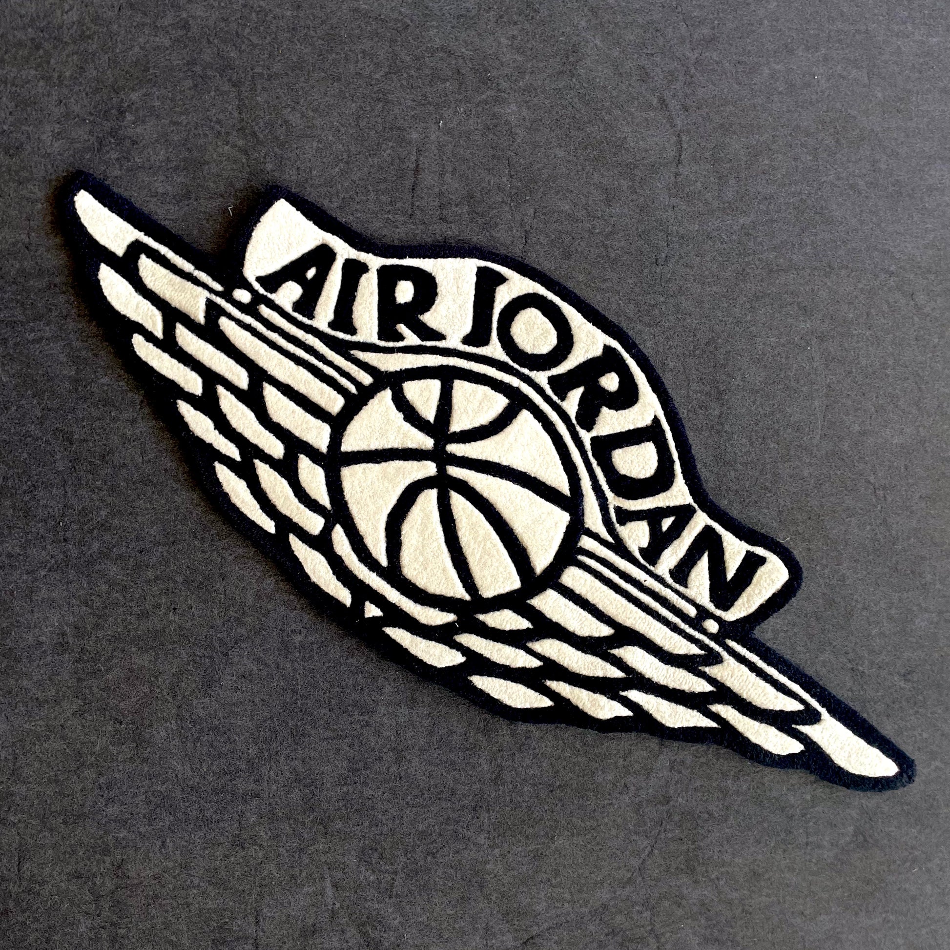 Air Jordan logo rug