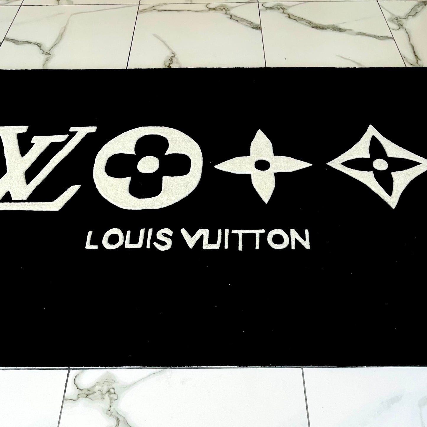 LV Louis Vuitton Living Area Hand-Tufted Rug