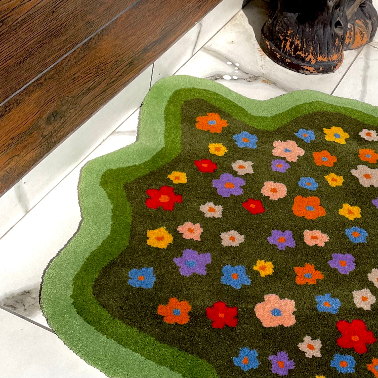 blossom bliss in garden rug in your decor