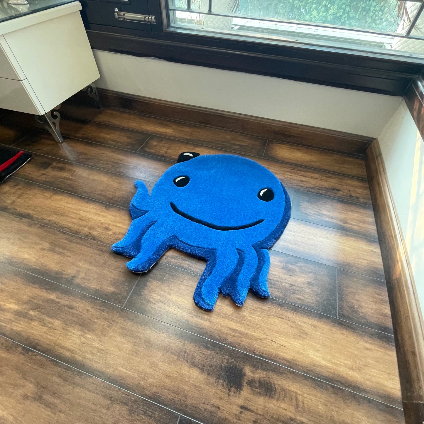 Oswald Cartoon Hand-Tufted Rug in the room