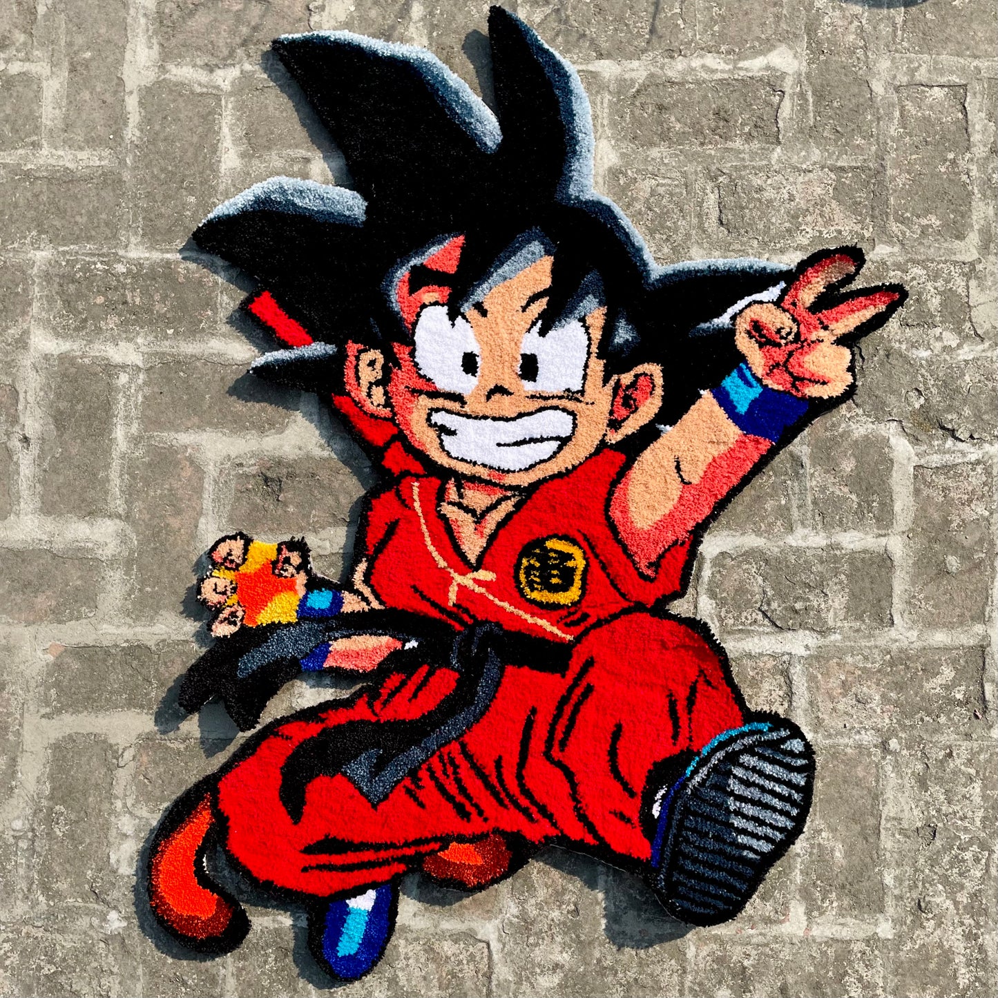 Kid Goku Hand-Tufted Rug 